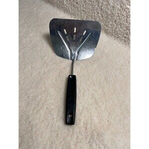 Foley, MPLS Spatula Flipper VTG Wide Slotted Curved Stainless Turner, 5.5" WIDE